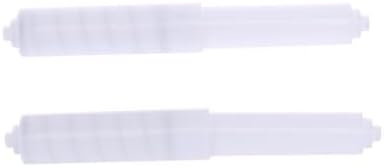 High-Quality Toilet Paper Holder Extension 2Pack White