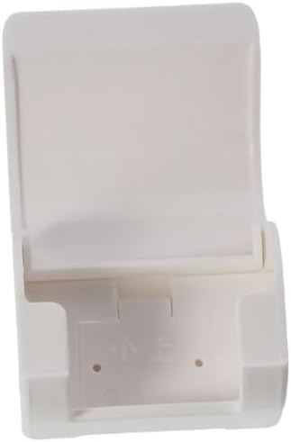 2 Pcs White Reusable Bathroom Kitchen Shower Razor Holder Storage Hook