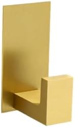 Punched Brushed Gold Towel Holder Set