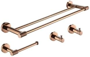 Rose Gold Bathroom Towel Bar Set