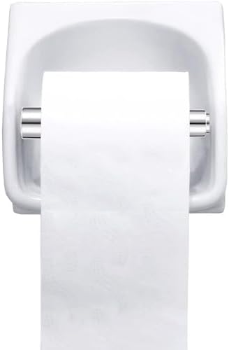 5 x Silver Toilet Paper Holder for Bathroom Kitchen Use