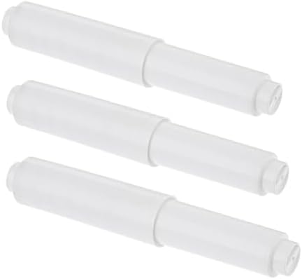 Kontonty Extendable Toilet Paper Organizer White Roll for Better Hygiene