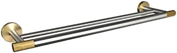 Sturdy Rust-Proof Gold Towel Bar Hook