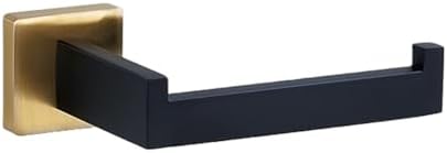 Sturdy Black Gold Bathroom Towel Bar