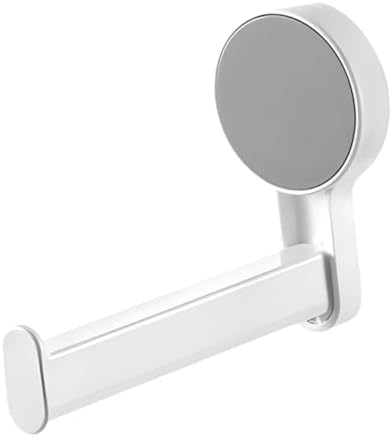 Wall-Mount Toilet Paper Holder Towel Rack for Bathroom Storage