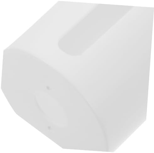 CoolHiya Wall-Mounted Tissue Trash Dispenser Durable Bathroom Organizer White