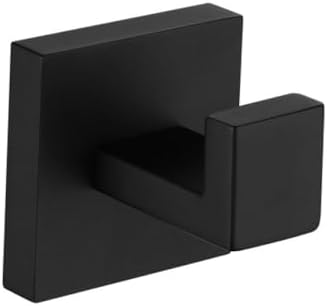 Black Bathroom Hardware Set Robe Hook Towel Rail Bar Rack Shelf