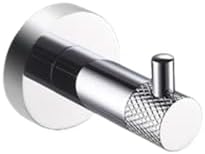 PIZZZENO Chrome Knurled Stainless Steel Towel Rack