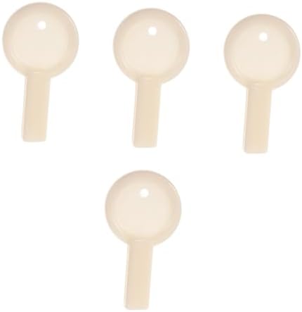 Get 4-Pack of Stainless Steel Toiletry Dispenser Keys