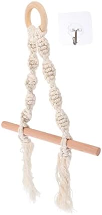 Alipis Toilet Paper Holder Wall Hanging Rack for Cotton Towels More