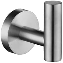 Premium Stainless Steel Round Towel Bar with Hidden Design