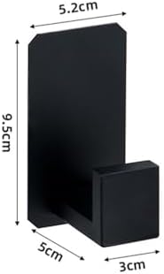 IsolaY No Drilling 304 Stainless Steel Towel Bar Black Gold Silver