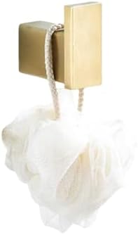 PIZZZENO Brushed Gold Essentials - 304 Stainless Steel Bathroom Towel Brush Holder Set