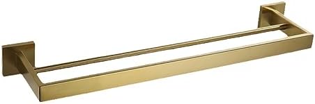 Durable Gold Brushed Towel Bar for Bathrooms Elevate Your Space with WangKensu