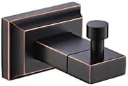 Sturdy Black Bathroom Towel Hook