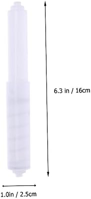 High-Quality Toilet Paper Holder Extension 2Pack White