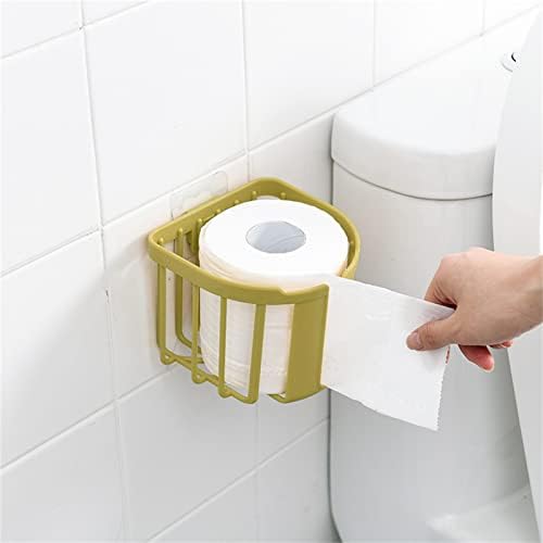 Wall-Mounted Red Toilet Paper Holder