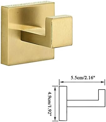 Premium Brushed Gold Towel Bar Durable and Rust-Resistant Bathroom hardware set