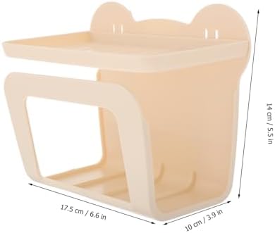 Sturdy Plastic Bathroom Wipes Holder