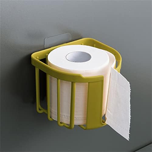 Wall-Mounted Red Toilet Paper Holder