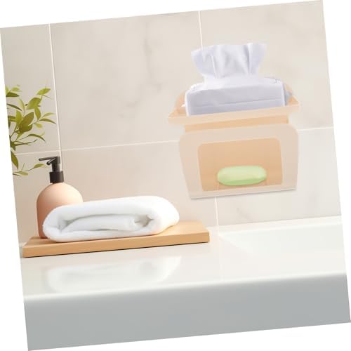 Stylish Wall Storage Box for Bathroom Tissue Dispenser