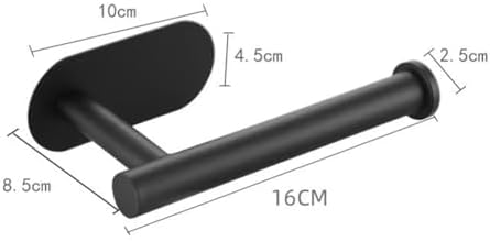 The HOLITIN Black 2-Piece Tissue Holder Set