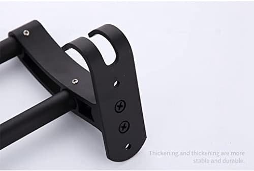 BOCbco Black Double Bath Towel Rail