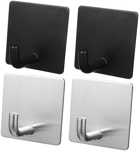 4-Piece Bathroom Towel Hangers