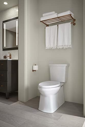 KOH Premium Chrome Bathroom Towel Shelf
