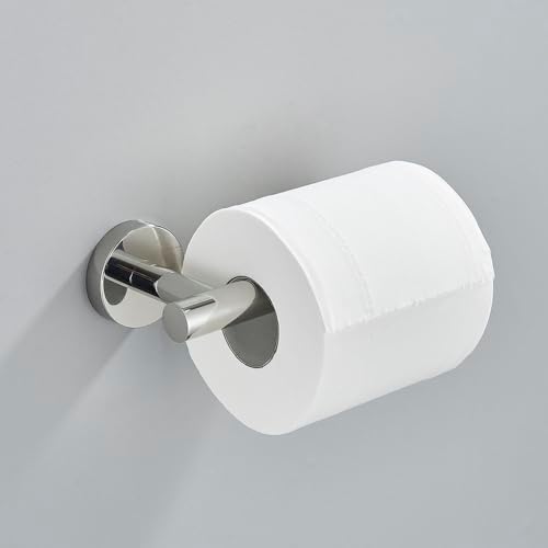 Stylish Bathroom Organization Set - Wall Shelf Holder for Towels Toilet Rolls