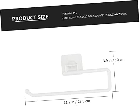 Uonlytech 1PK No Punching Roll Paper Holder