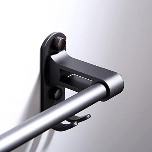 BOCbco Black Double Bath Towel Rail