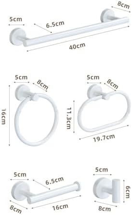 Stainless Steel Bathroom Hardware Set for Tidy Homes