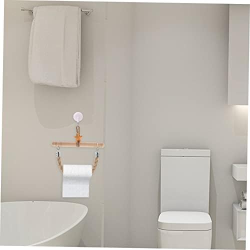 Sturdy Nautical Rope Bathroom Towel Paper Holder