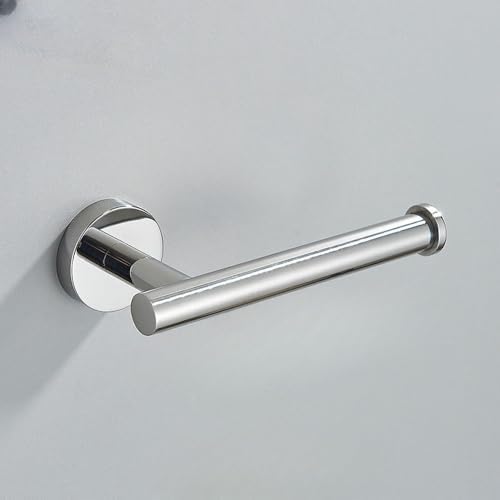 Stylish Bathroom Organization Set - Wall Shelf Holder for Towels Toilet Rolls