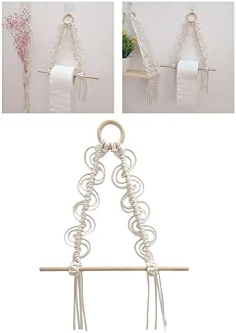 Fuzzy Boho-Style Toilet Paper Holder