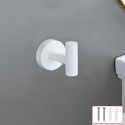 Stylish White Black Gold Bathroom Hardware Set