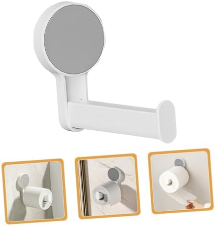 Space-Saving Wall-Mounted Toilet Paper Towel Holder