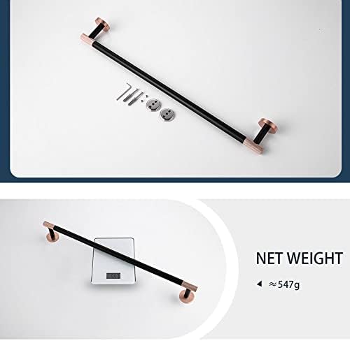 Sturdy Rose Gold Bathroom Hardware Set