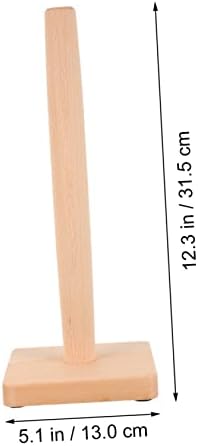 High-Quality Reusable Wooden Toilet Paper Holder in Kitchen Bathroom