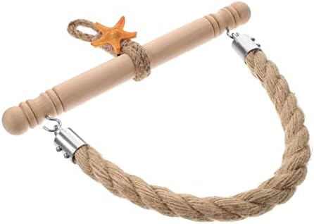 Sturdy Nautical Rope Bathroom Towel Paper Holder