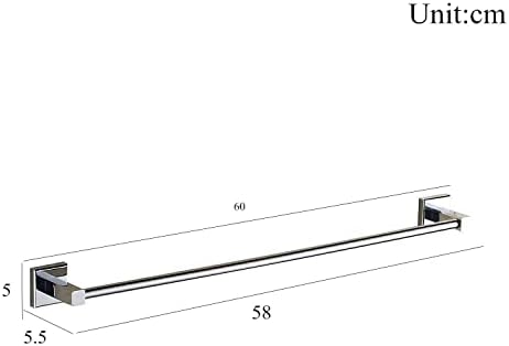 Sturdy Brass Towel Bar for Bathroom Kitchen