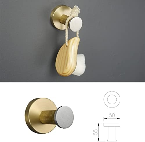 Sturdy Gold Towel Hook