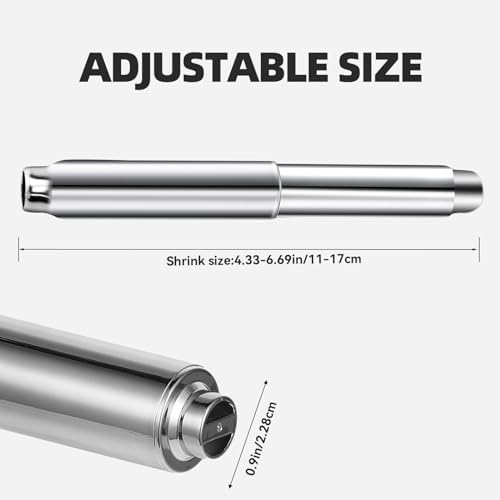 Sturdy Stainless Steel Toilet Paper Holder Replacement for Home Use