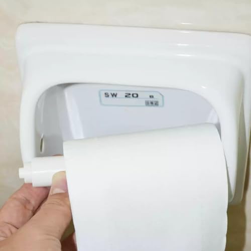 3-Piece Spring-Loaded Toilet Paper Holder Roll