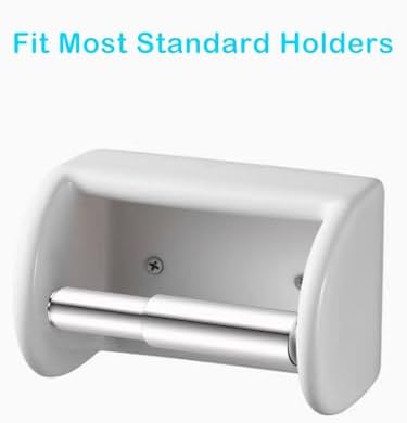 Rust-Free Chrome Toilet Paper Holder Replacement