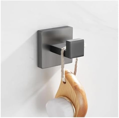 Wangensu Brushed Grey Bathroom Towel Holder Set 50cm each 2 bars