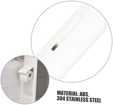 Sturdy Telescoping Toilet Paper Holder for Home and Hotel Use