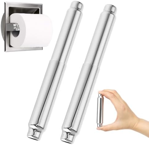 Stainless Steel Toilet Paper Holder 2-Pack Replacement