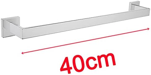 Polished Chrome Wall-Mounted Stainless Steel Towel Bar Modern Bathroom Accessories